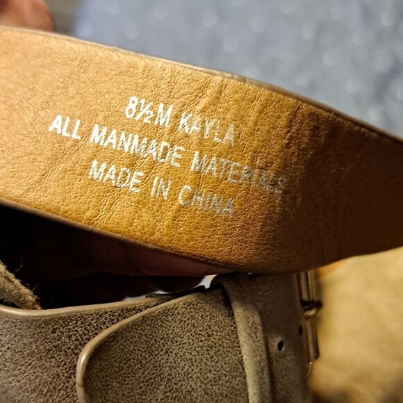 Hocus Pocus Kayla bronze sandals size 8.5 - Picture 6 of 6